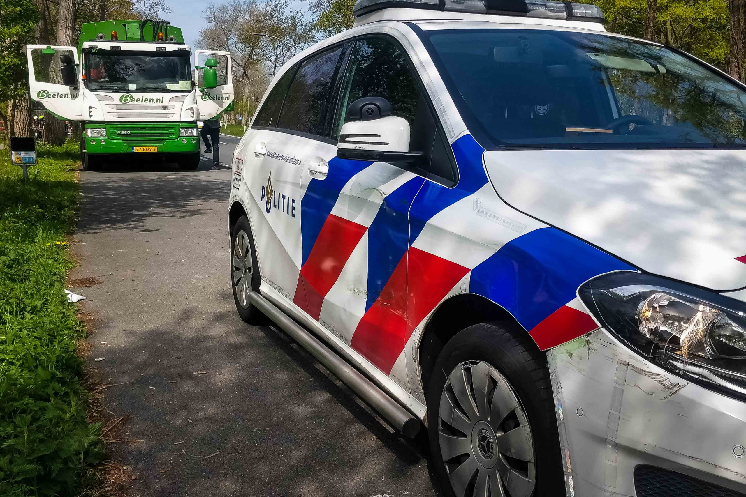 Overveen – Politieauto Onderweg Naar Melding Aangereden – 112Meerlanden