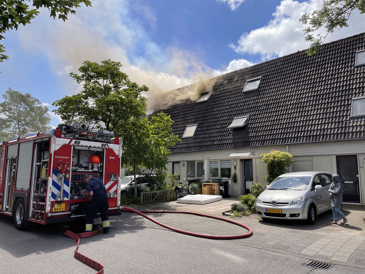 Hoofddorp – Uitslaande Woning Brand – 112Meerlanden